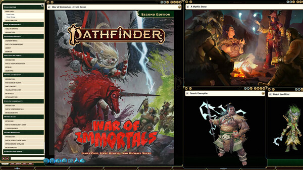 Fantasy Grounds - Pathfinder 2 RPG - War of Immortals