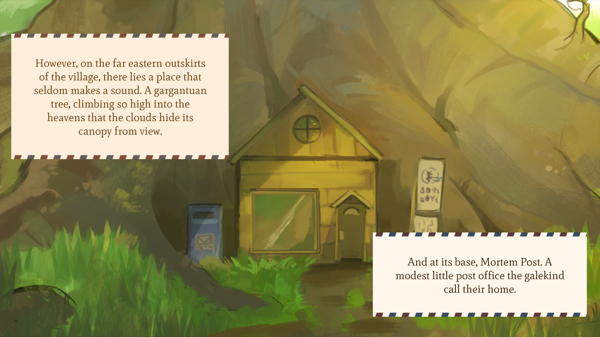 Upwards, Rain! The Post Office of Farewells Featured Screenshot #1