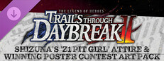 The Legend of Heroes: Trails through Daybreak II - Shizuna's 'Z1 Pit Girl' Attire & Winning Poster Contest Art Pack Small Capsule Image