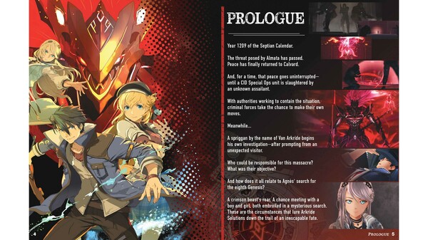 The Legend of Heroes: Trails through Daybreak II - Art Book
