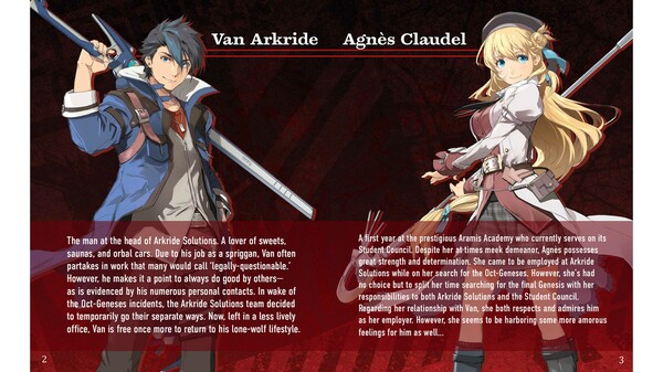 The Legend of Heroes: Trails through Daybreak II - Mini Art Book