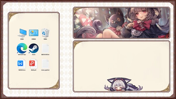 Desktop Kitten Girl game for Linux 1