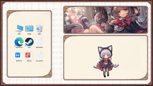 桌面小猫娘-游戏截图