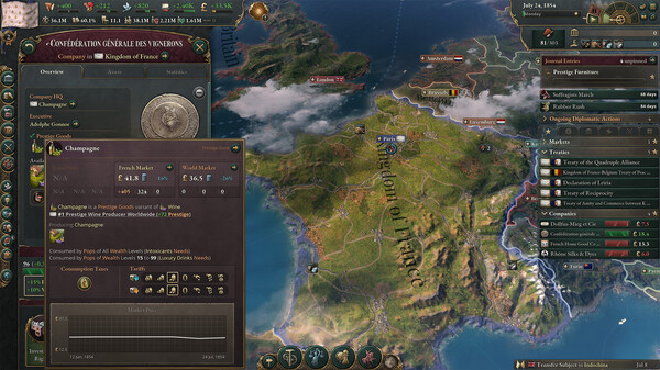 Victoria 3 - Charters of Commerce (DLC) (Steam) screenshot 7