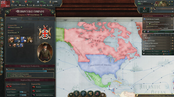 Victoria 3: Charters of Commerce - Mechanics Pack