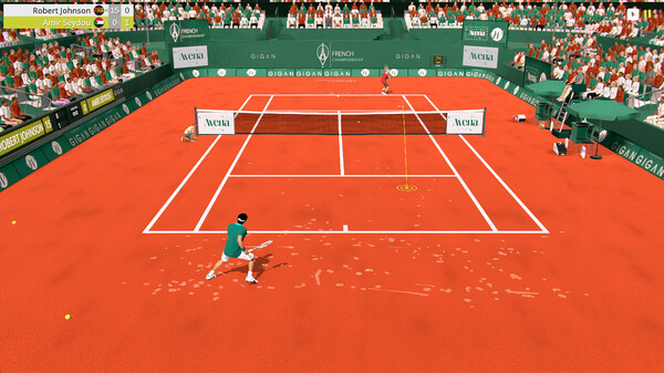 Скриншот из Cross Court Tennis 3