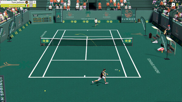 Скриншот из Cross Court Tennis 3