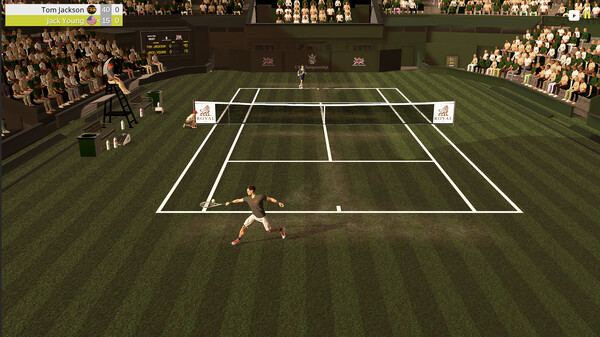 Cross Court Tennis 3 game for Linux 1