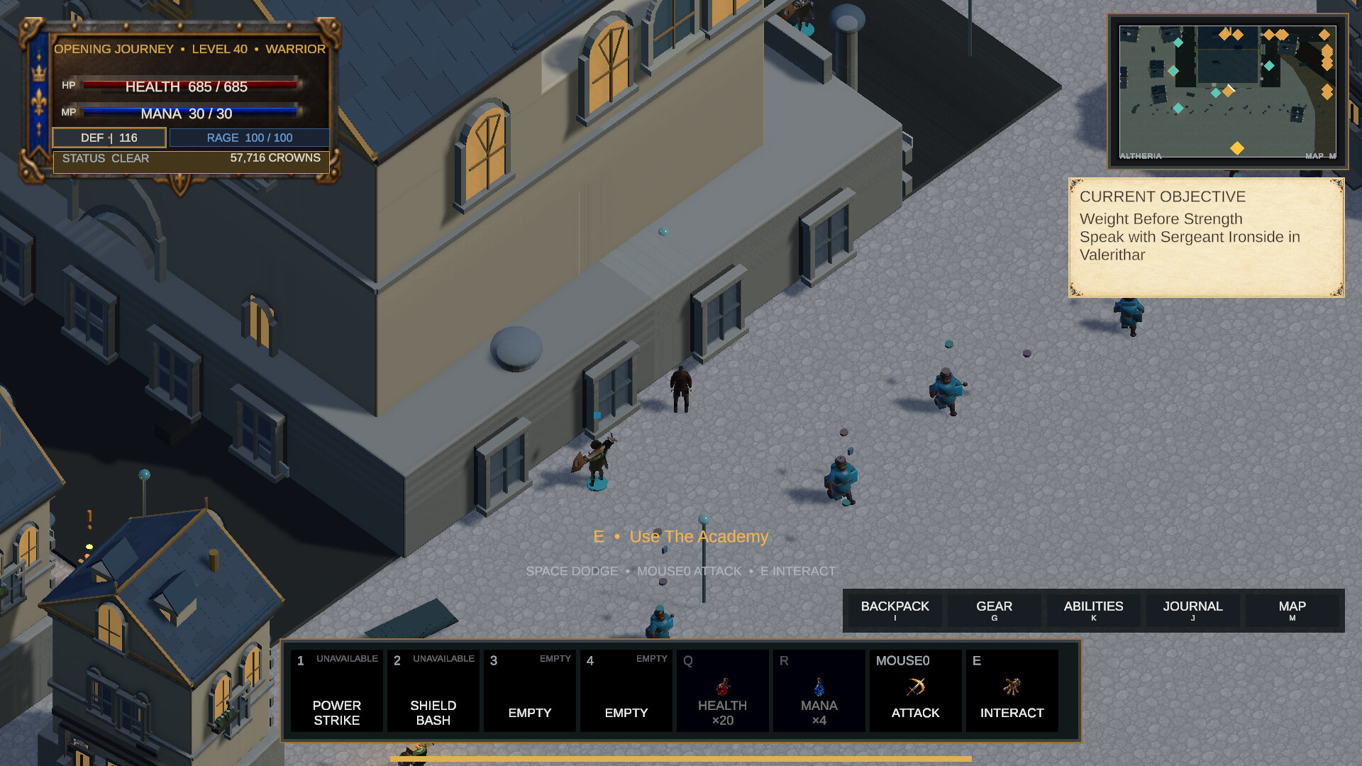 Untitled 2D Isometric RPGのスクリーンショット 1