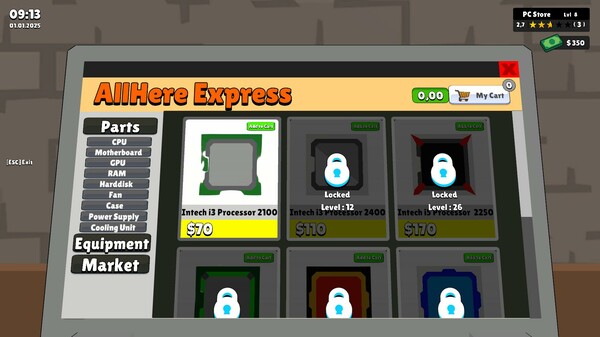 PC Store Simulator screenshot 3