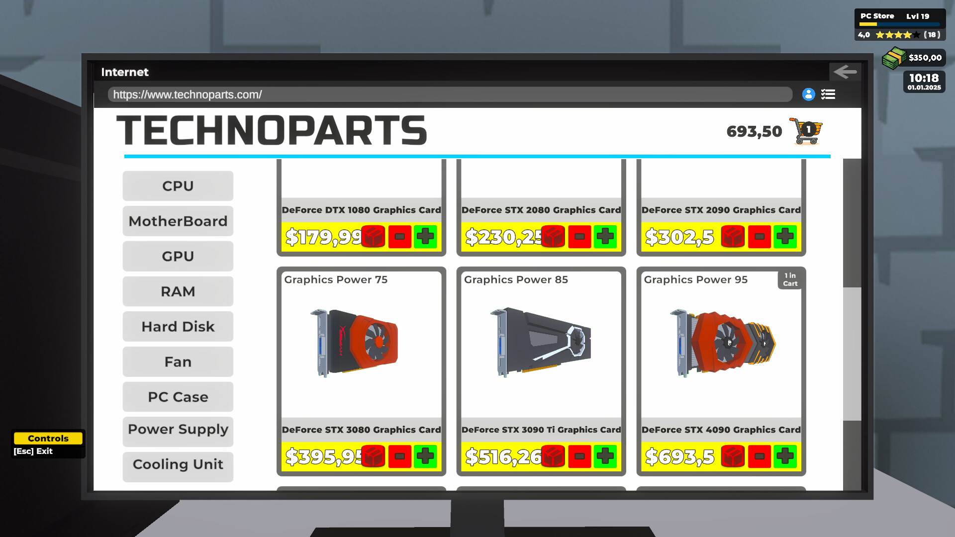 PC Store Simulator screenshot #8