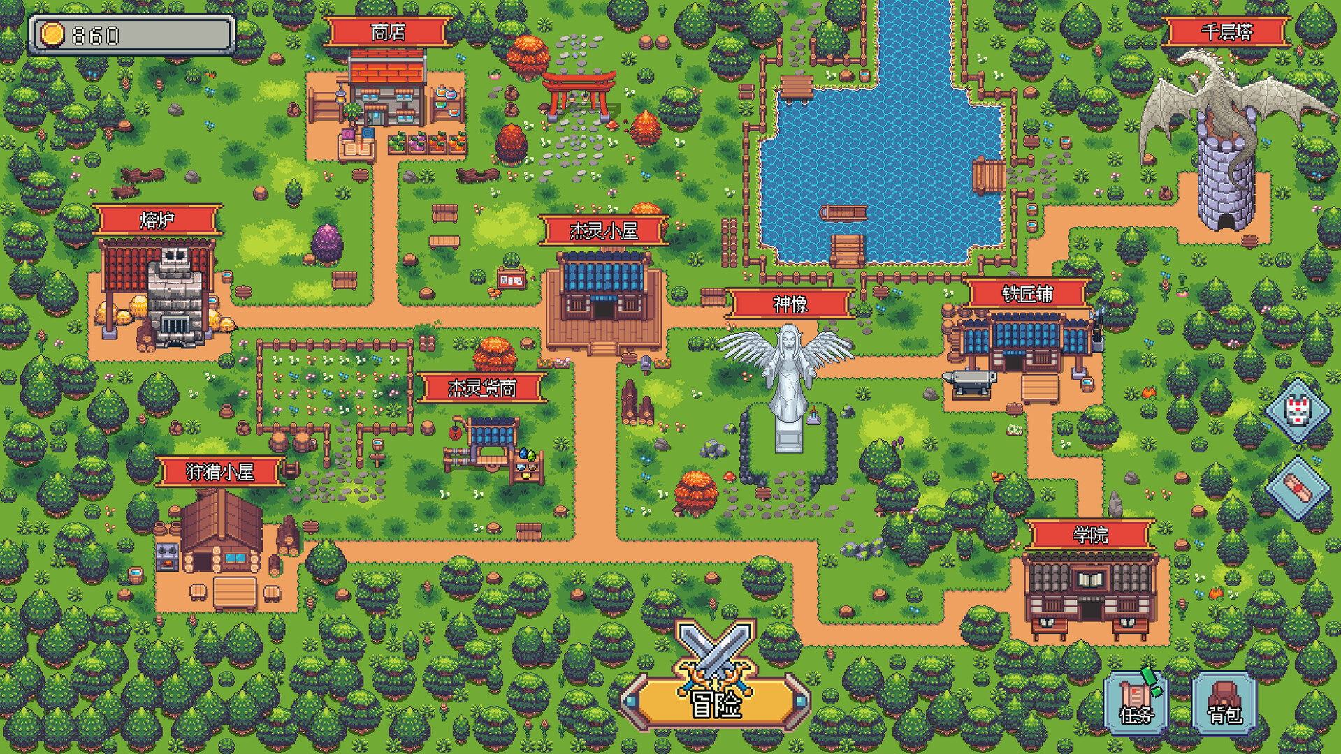 #2. Fantasy Idle Dungeon Demo (Steam) 由: Leaves Games