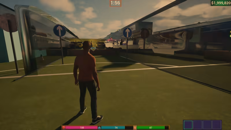 Run-Sprint-Parkour! screenshot 1