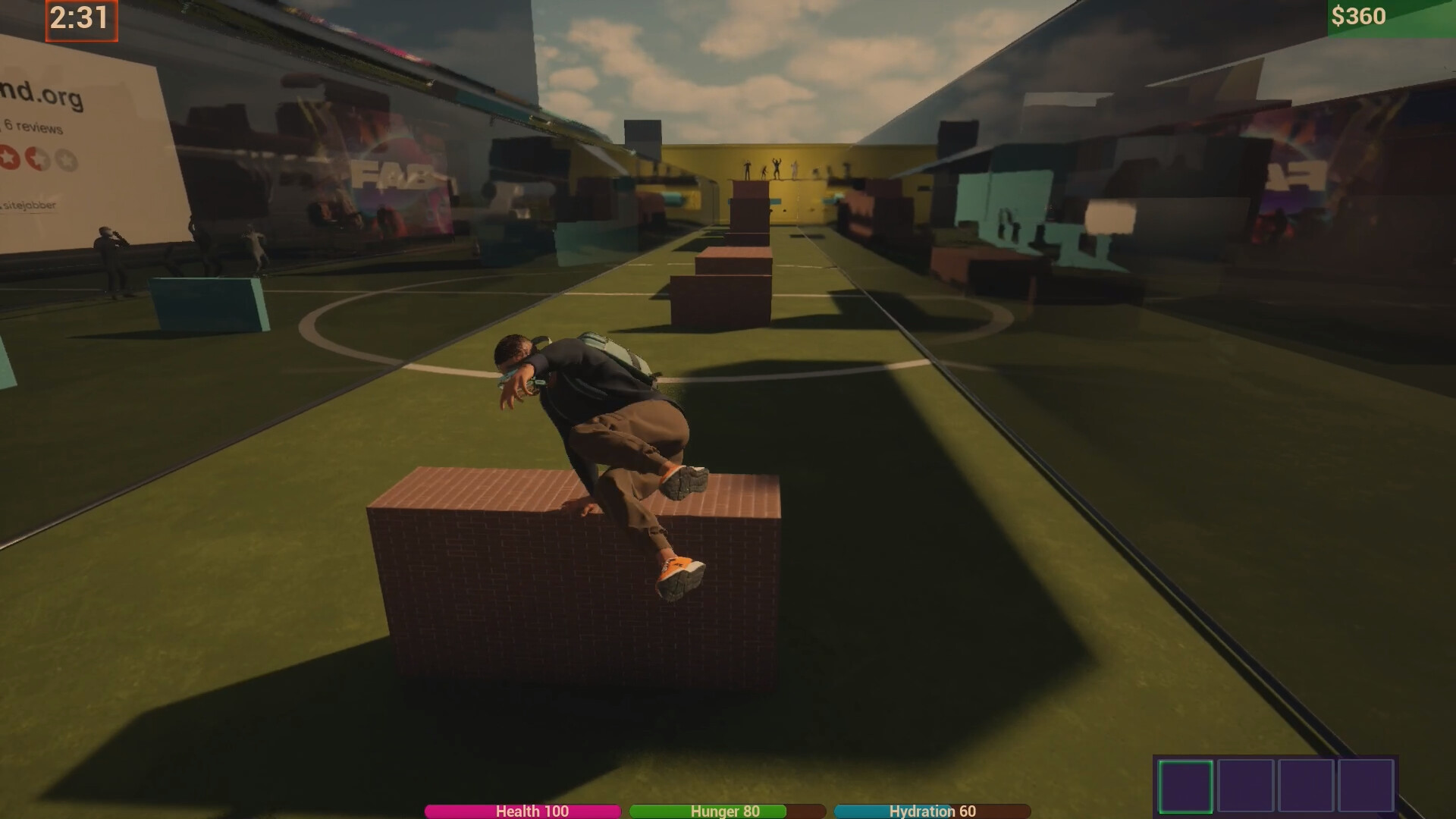Run-Sprint-Parkour! screenshot #2