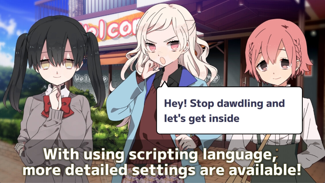 #4. TyranoBuilder Visual Novel Studio (Steam) 由: STRIKEWORKS