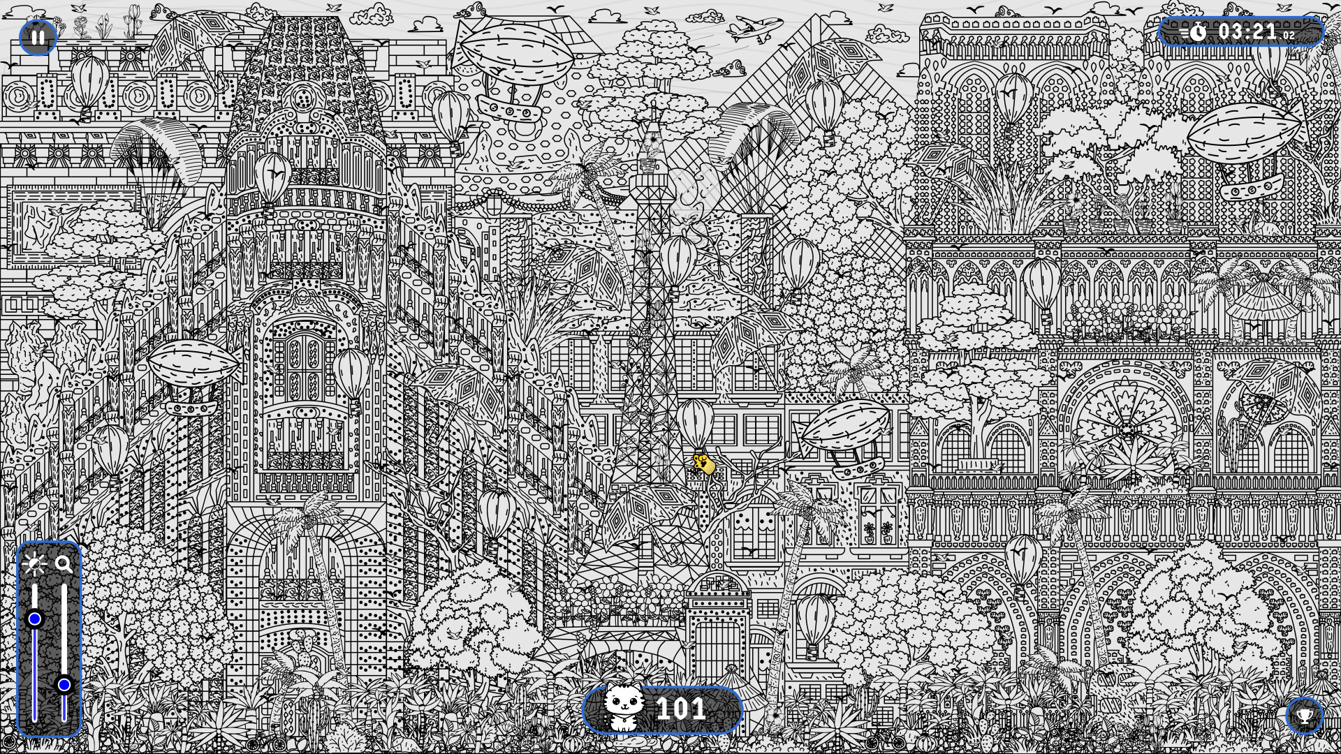 #1. 101 Cats Hidden in Paris (Steam) 由: NaipSoft