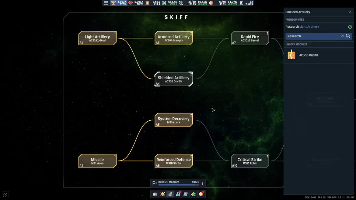 Spaceship Idle video 2
