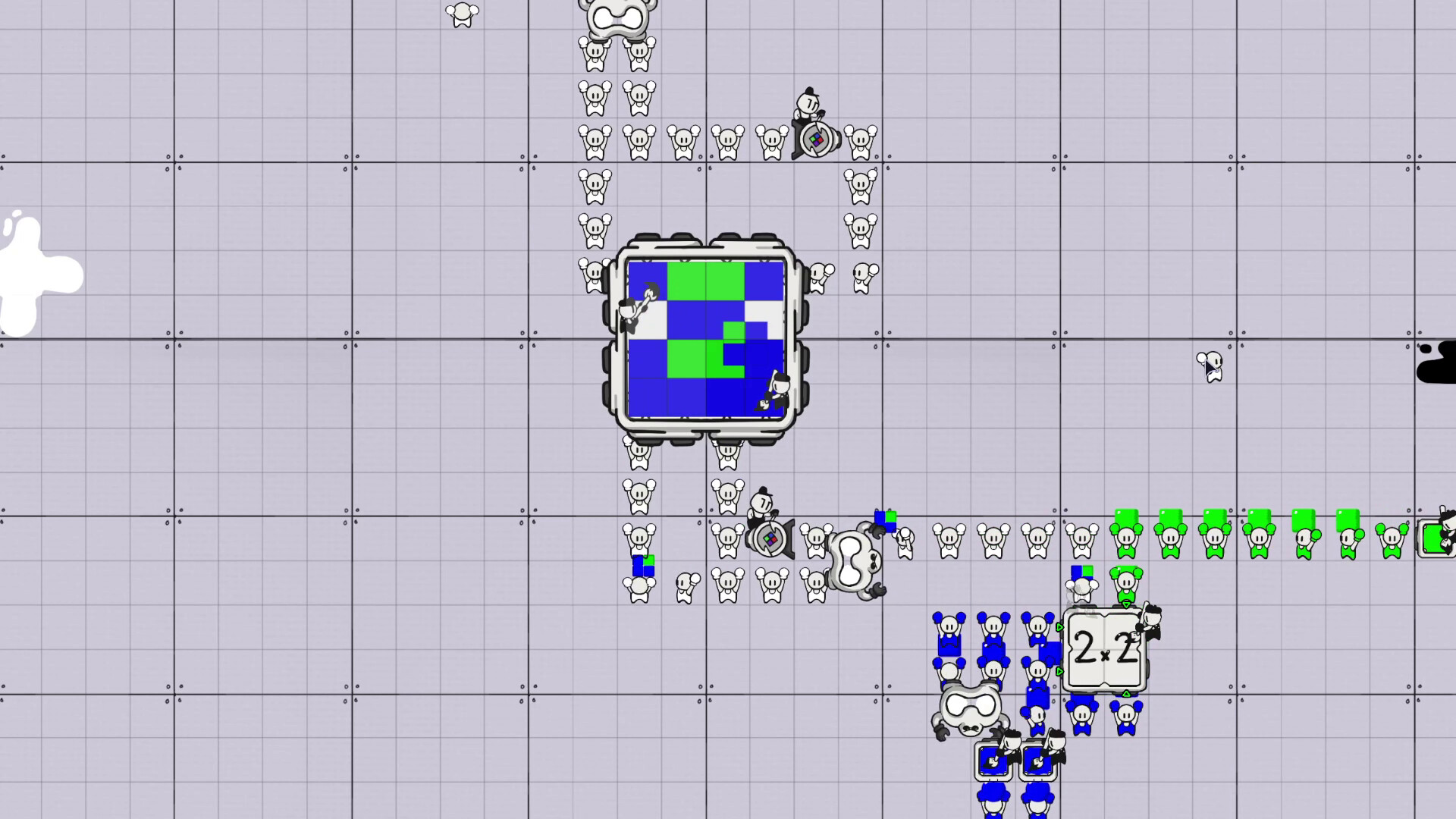 Color Factory: Automation Meets Canvas gameplay screenshot 6