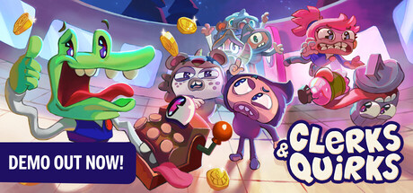 Clerks and Quirks — Steam game cover