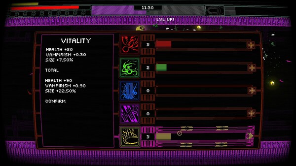 Screenshot z Kickback Soundtrack