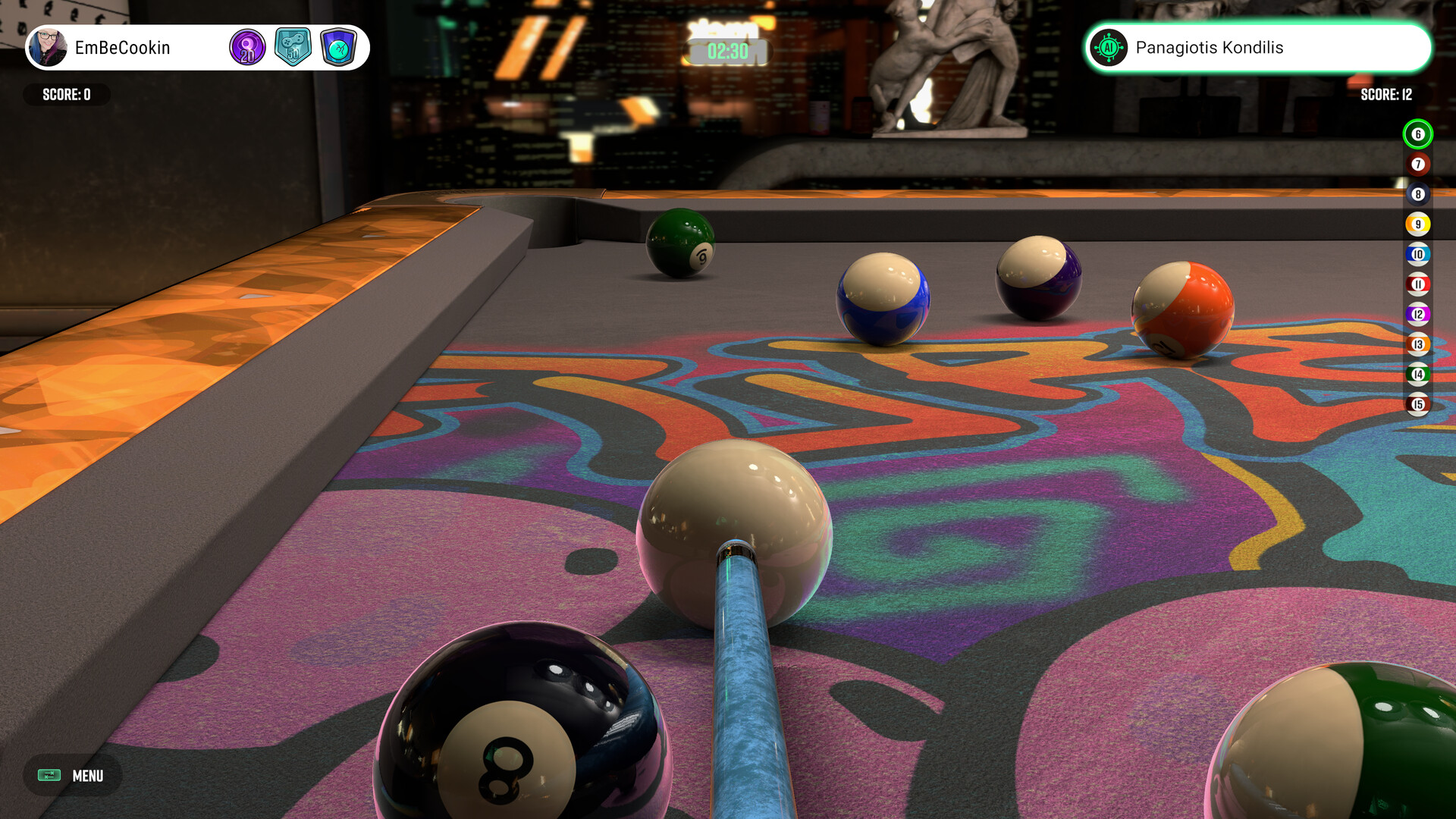 Pure Pool Pro screenshot screenshot 4