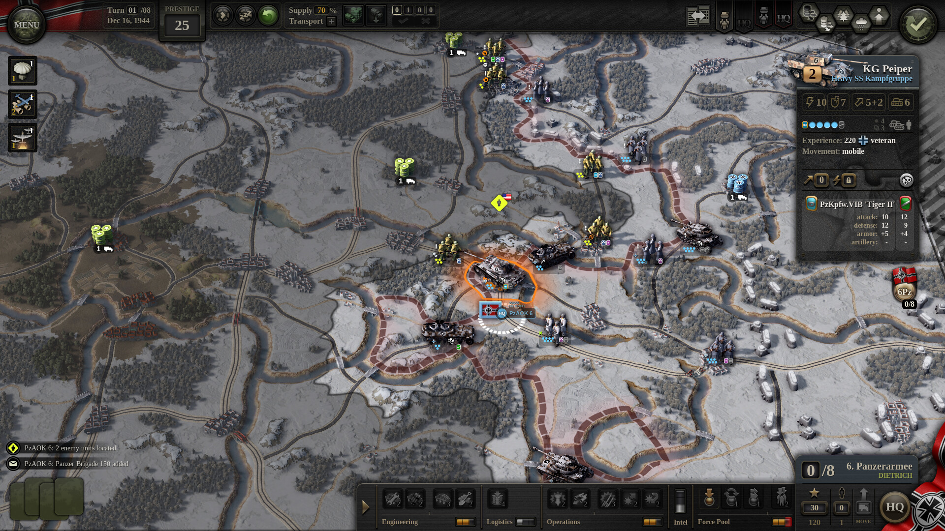 #2. Unity of Command II - Ardennes 44 (Steam) 由: 2x2 Games