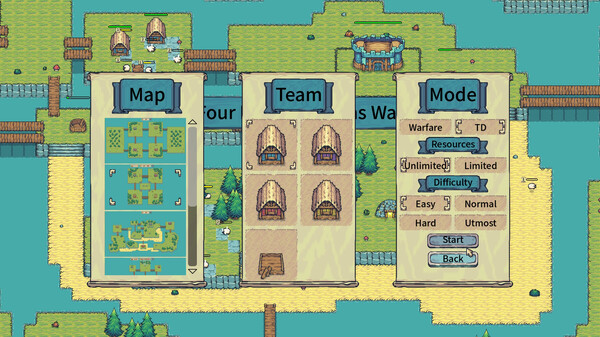 Four Mini Kingdoms War screenshot 8