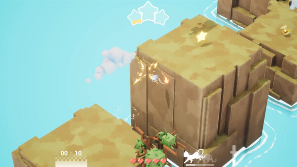 Прыгающий котенок..