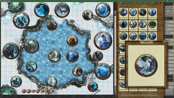 Fantasy Grounds - Fantasy Token Collection - Arctic Denizens 01