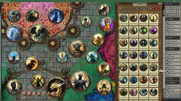 Fantasy Grounds - Fantasy Token Collection - Celestial 01