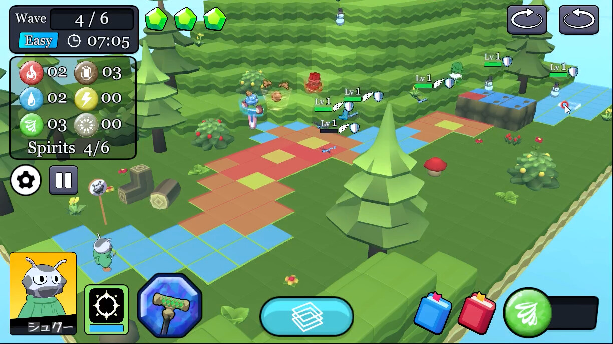 シーモンタウンTDふたつの魔法の杖と危険すぎた追跡 screenshot #4