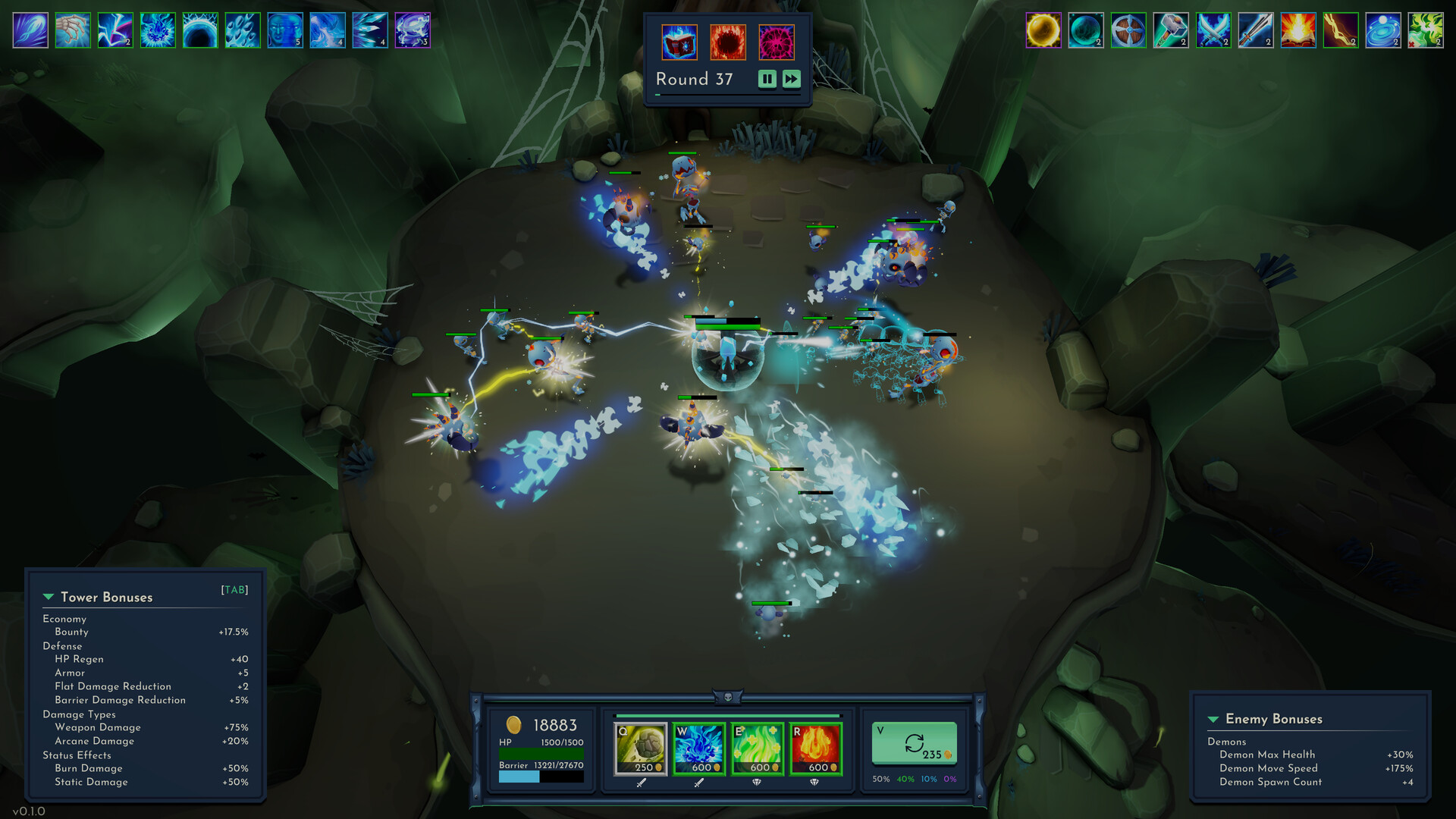 Lichgate: Tower Survivor screenshot #1