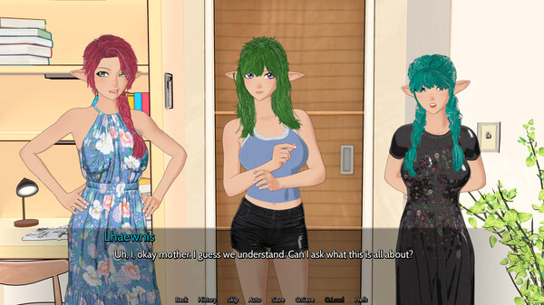 Screenshot z Seducing My Elf Family