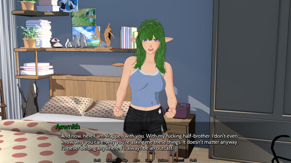 Screenshot z Seducing My Elf Family