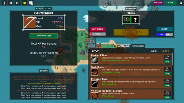 Скриншот 1 из игры High Fantasy Idle