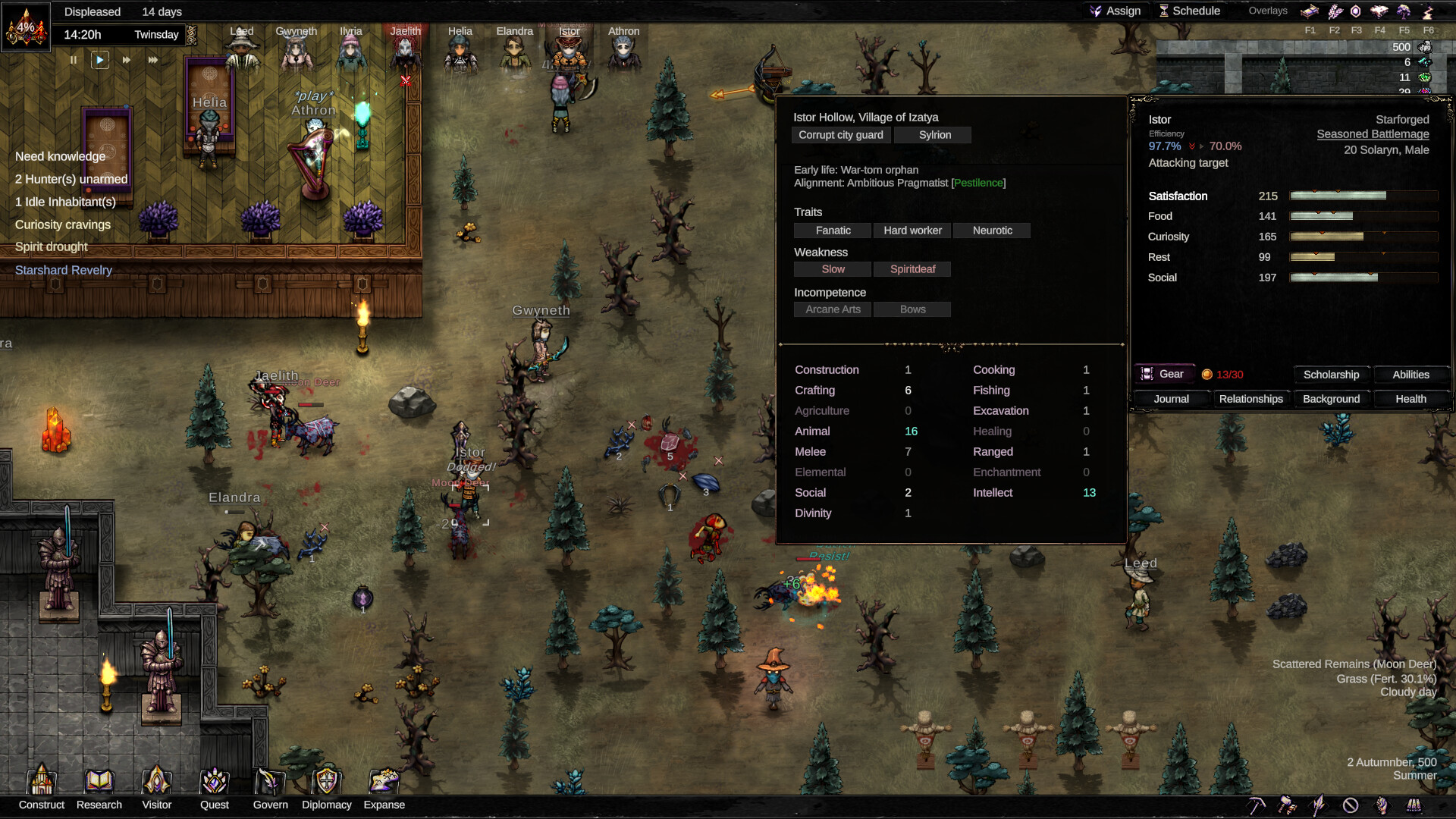 Harrowlands screenshot 1