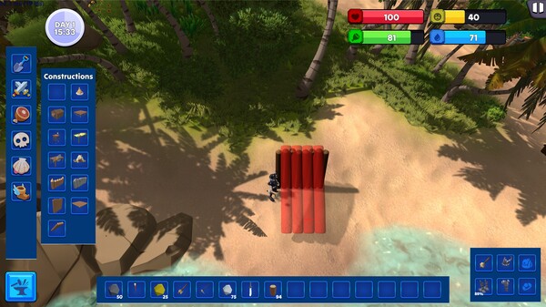 Screenshot z Forsaken Island