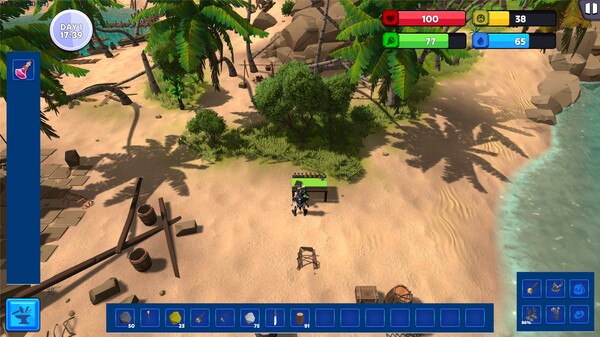 Screenshot z Forsaken Island