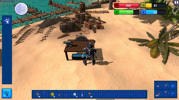 Screenshot z Forsaken Island