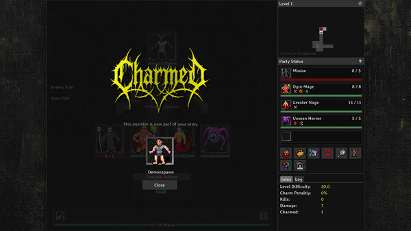 Screenshot z Gloamvault