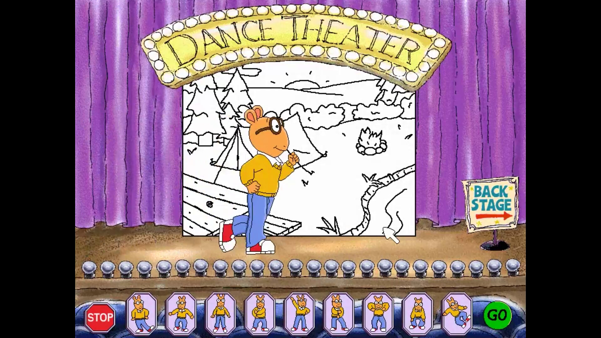 Arthur's Thinking Games screenshot #3