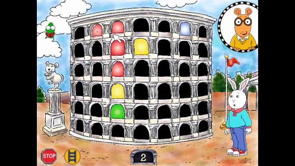 Arthur's Thinking Games screenshot 1