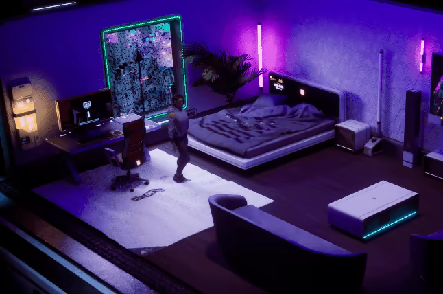 Cybersim: Noetic City video 2