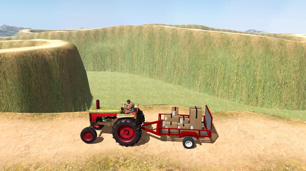 Screenshot z Tractor Driving Simulator