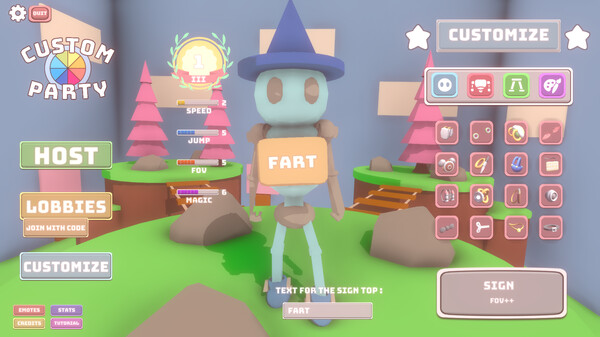Custom Party - Custom Sign