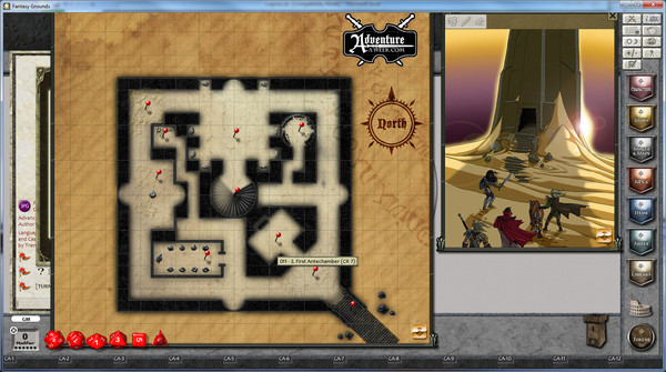 Fantasy Grounds PFRPG Compatible Adventure: B19 - Tower of Screaming Sand