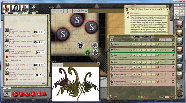 Fantasy Grounds PFRPG Compatible Adventure: B19 - Tower of Screaming Sand