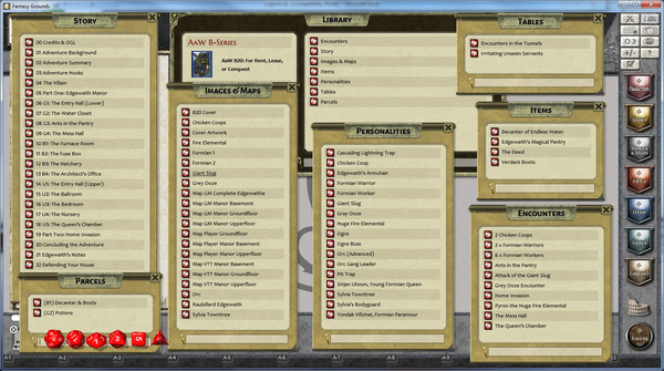 Fantasy Grounds PFRPG Compatible Adventure: B20 - For Rent, Lease or Conquest