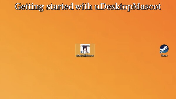 Скриншот из uDesktopMascot