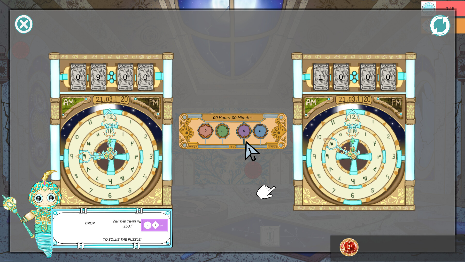 Clockwork Palace: Mysteries of the Mughal Mechanicum PC gameplay screenshot 2 of 6